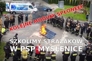 Polska Energia - Szkolenie Strażaków PSP Myślenice 2023