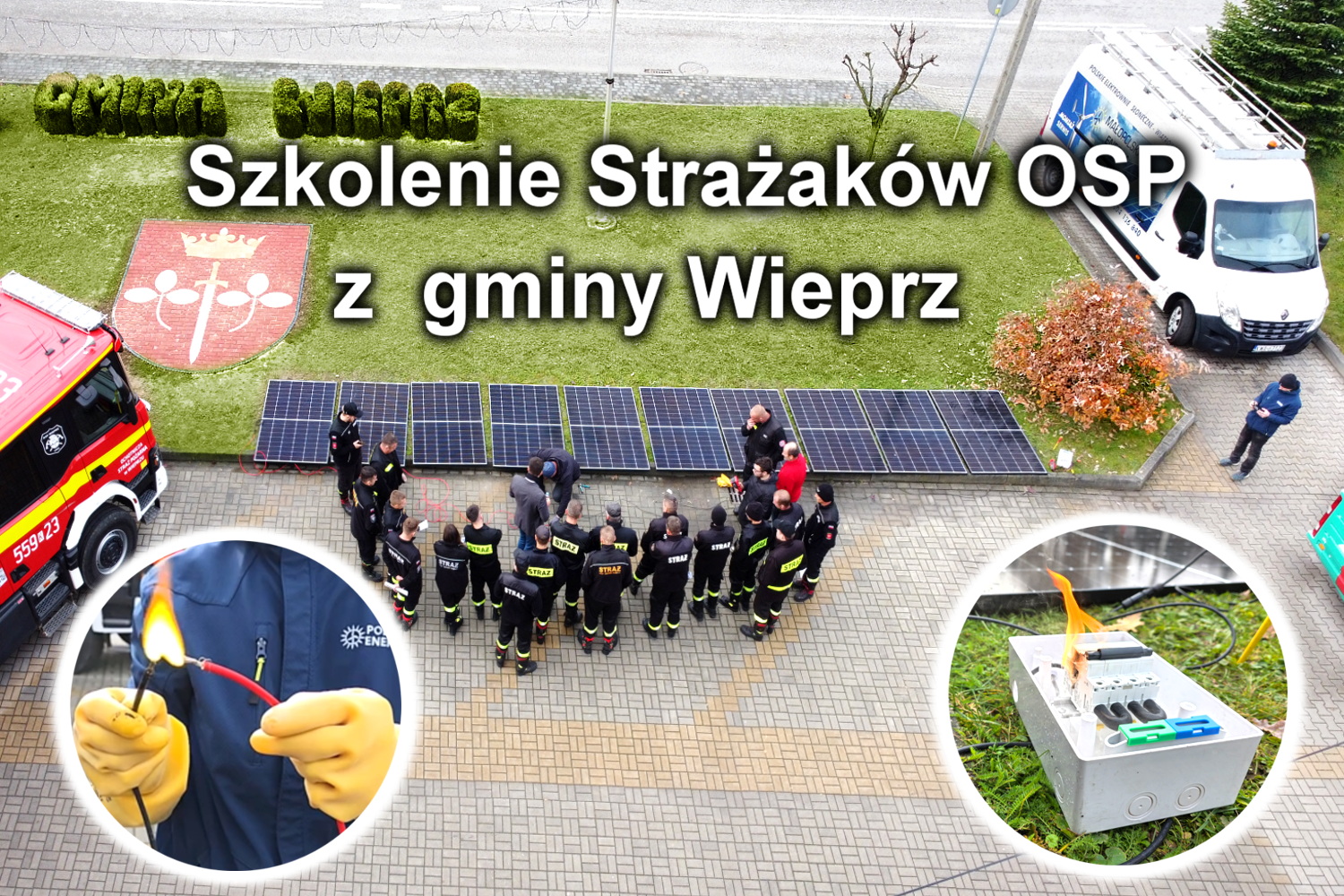 Szkolenie strażaków z Gminy Wieprz