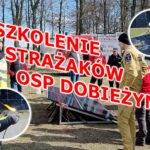 Szkolenie strażaków OSP Dobieżyn z zakresu bezpieczeństwa instalacji fotowoltaicznych